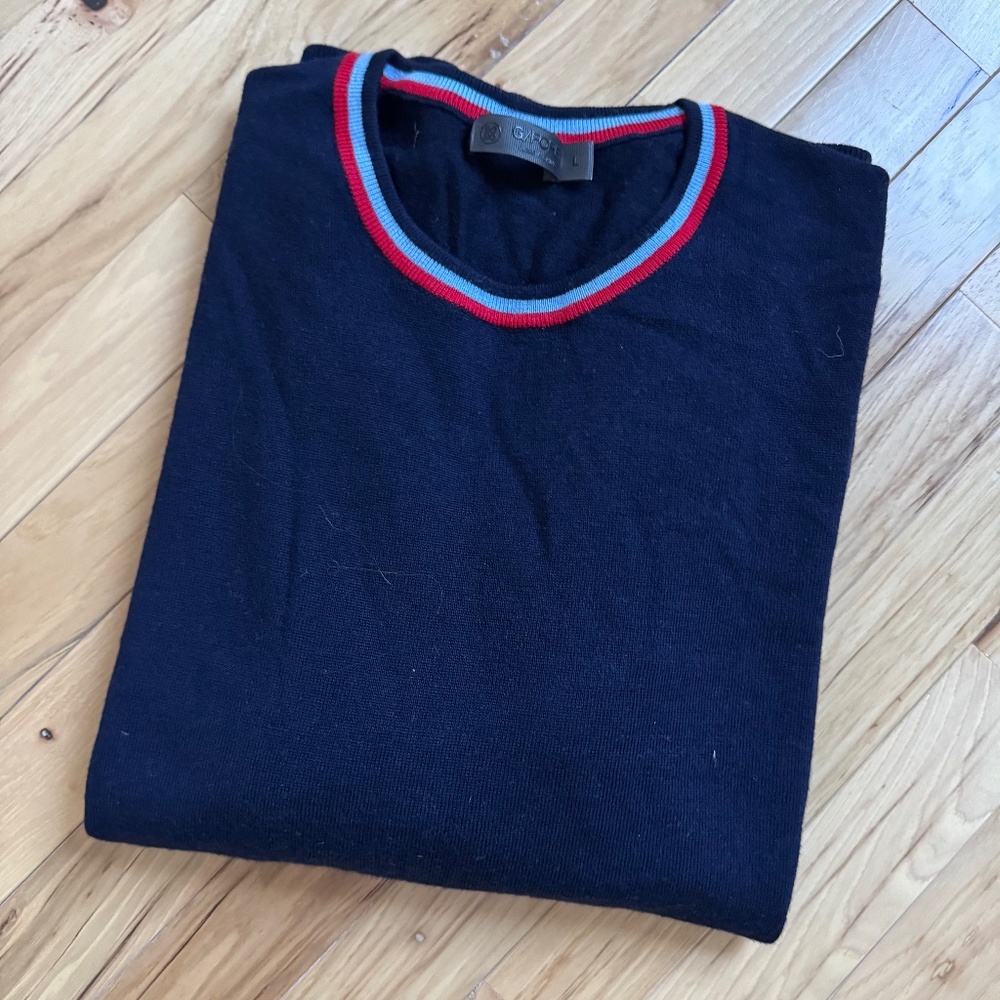 G/Fore Golf Men’s Wool Sweater Navy Large